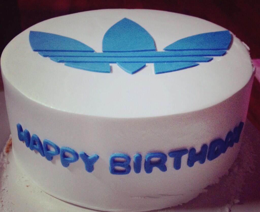 Picture of Her Adidas Birthday Cake 